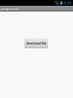 android progress bar example output 1