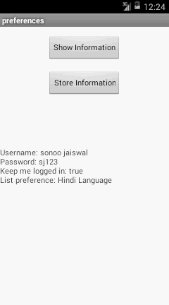 android preference example output 5