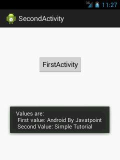 android explicit intent example output 2