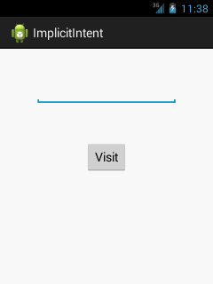 android implicit intent example output 1